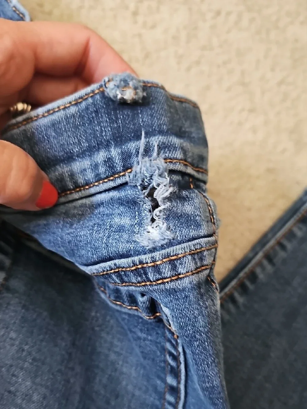 Old Navy Dark Blue Skinny Women's Jeans